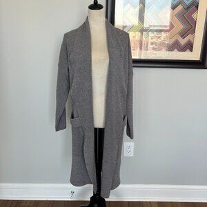 OneTwelfth Gray Shawl Collared Cardigan L